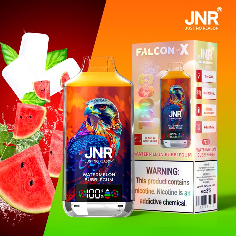 JNR | FALCON-X 18000 Puffs Vape 52-Flavors Disposable E-Cigarettes (Ship from China) - Image 6