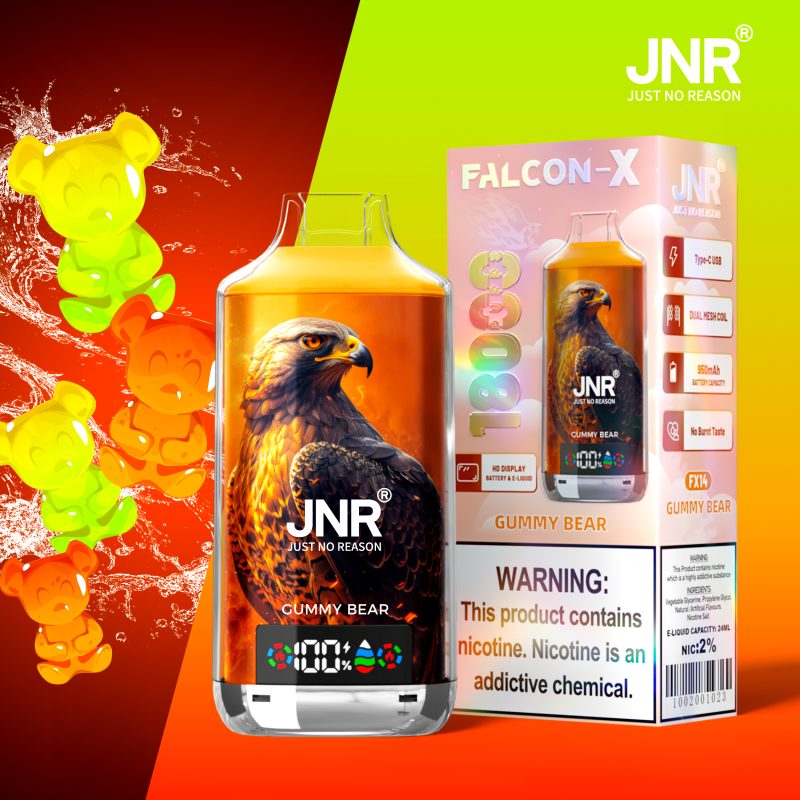 JNR | FALCON-X 18000 Puffs Vape 52-Flavors Disposable E-Cigarettes (Ship from China) - Image 11