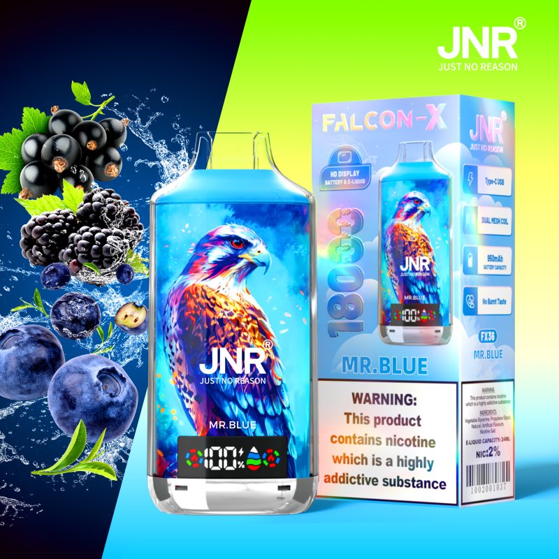 JNR | FALCON-X 18000 Puffs Vape 52-Flavors Disposable E-Cigarettes (Ship from China) - Image 15