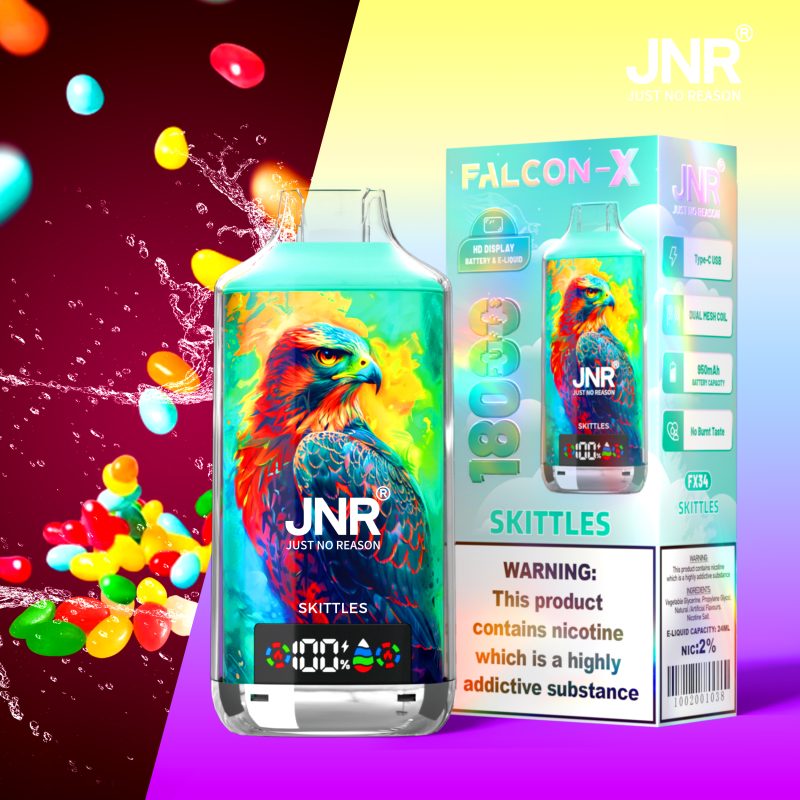 JNR | FALCON-X 18000 Puffs Vape 52-Flavors Disposable E-Cigarettes (Ship from China) - Image 18