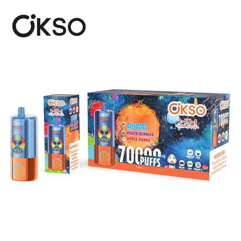 OKSO | 70000 Puffs Vape 10-Flavors Disposable E-Cigarettes (Ship from China) - Image 12