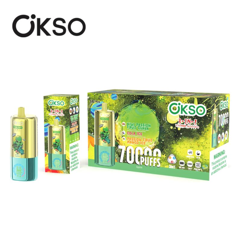 OKSO | 70000 Puffs Vape 10-Flavors Disposable E-Cigarettes (Ship from China) - Image 13